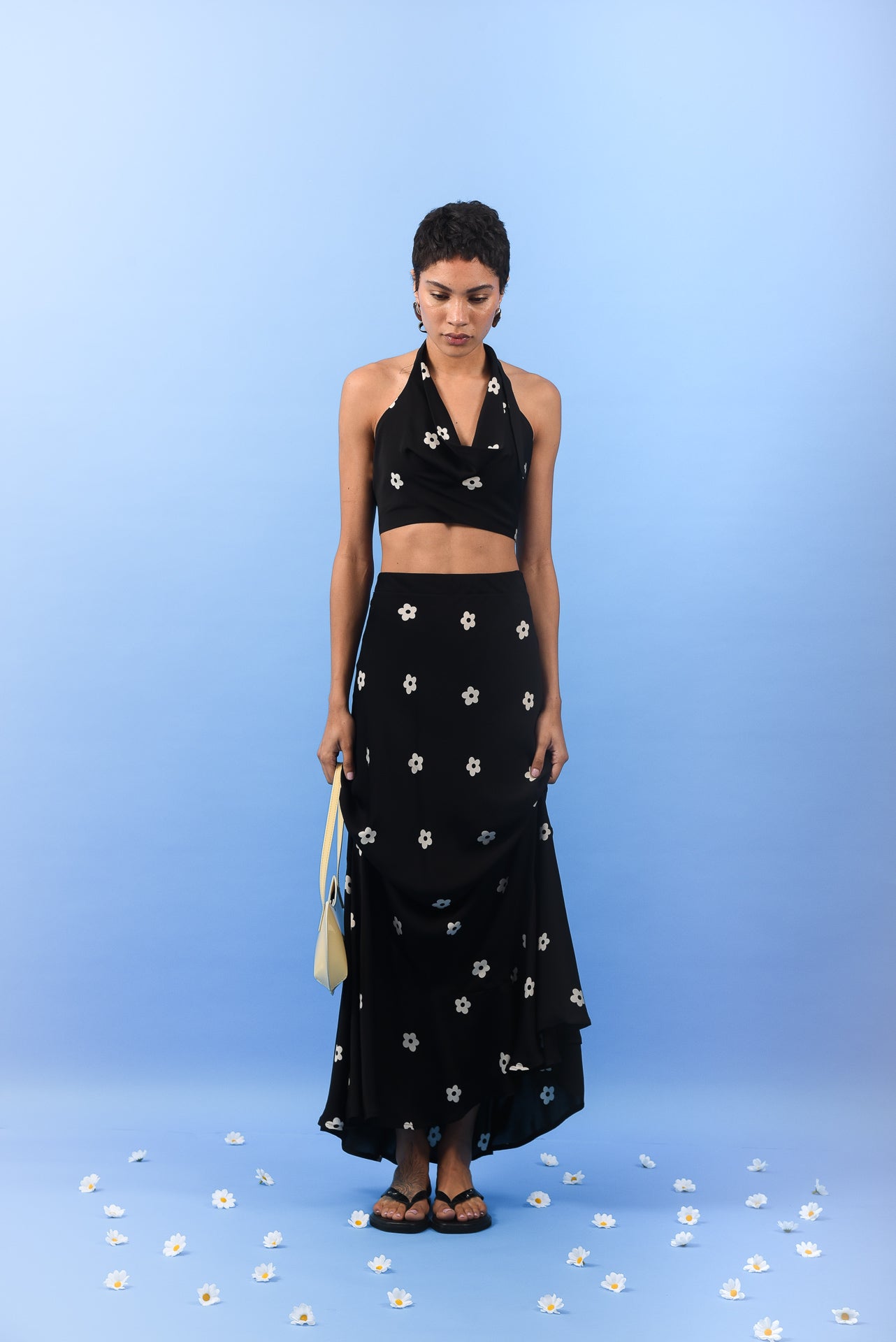 DAISY SKIRT BLACK – arpyes