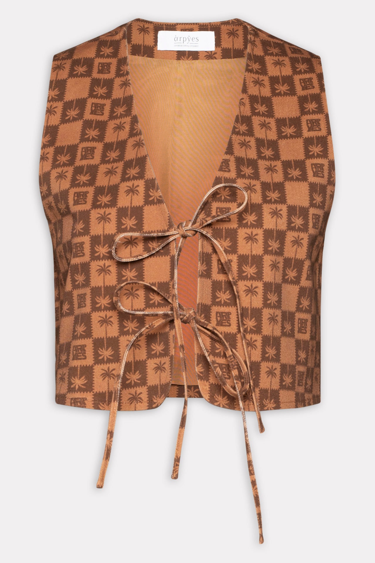 PALM RUM VEST BROWN