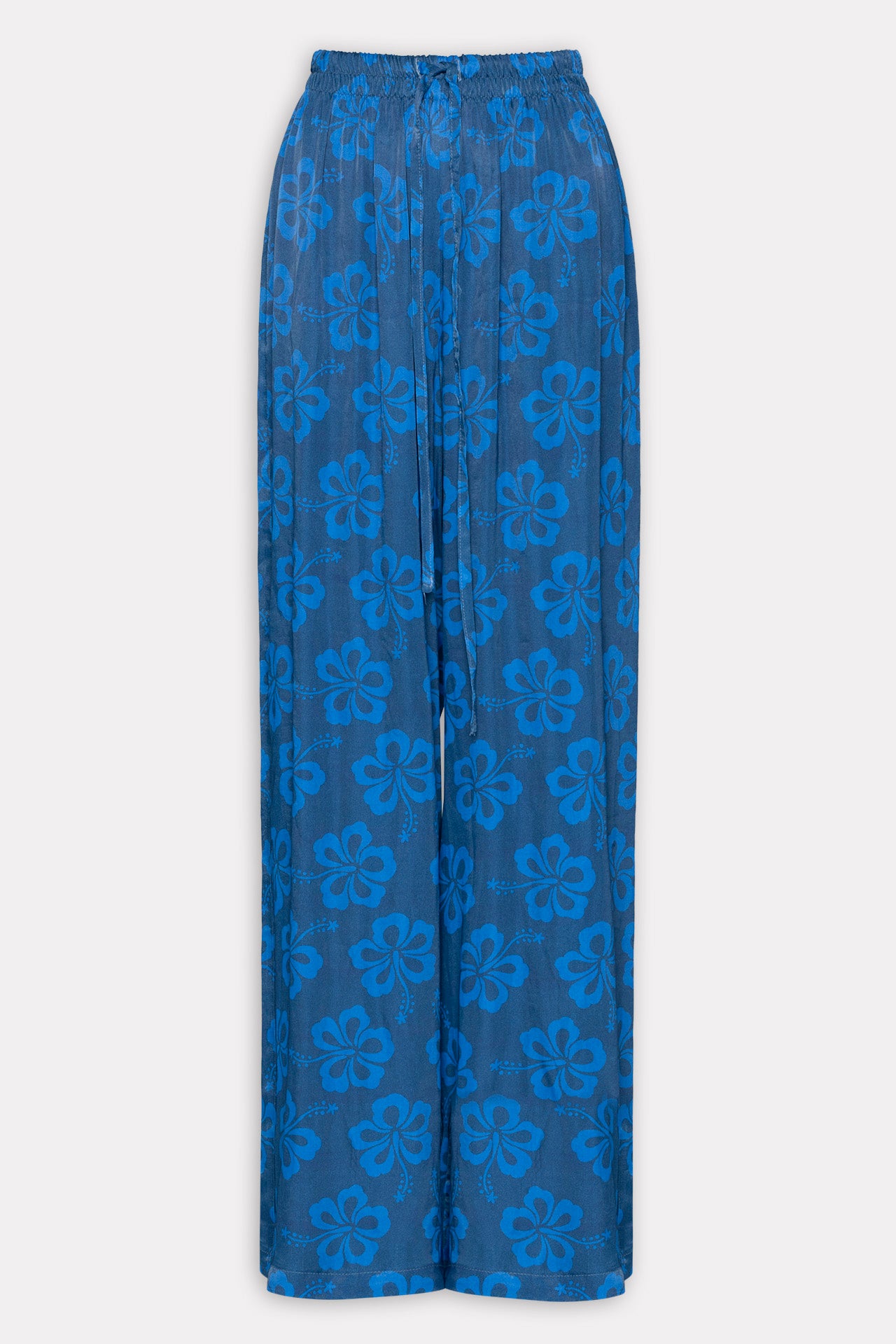 HIBISCUS PANTS BLUE