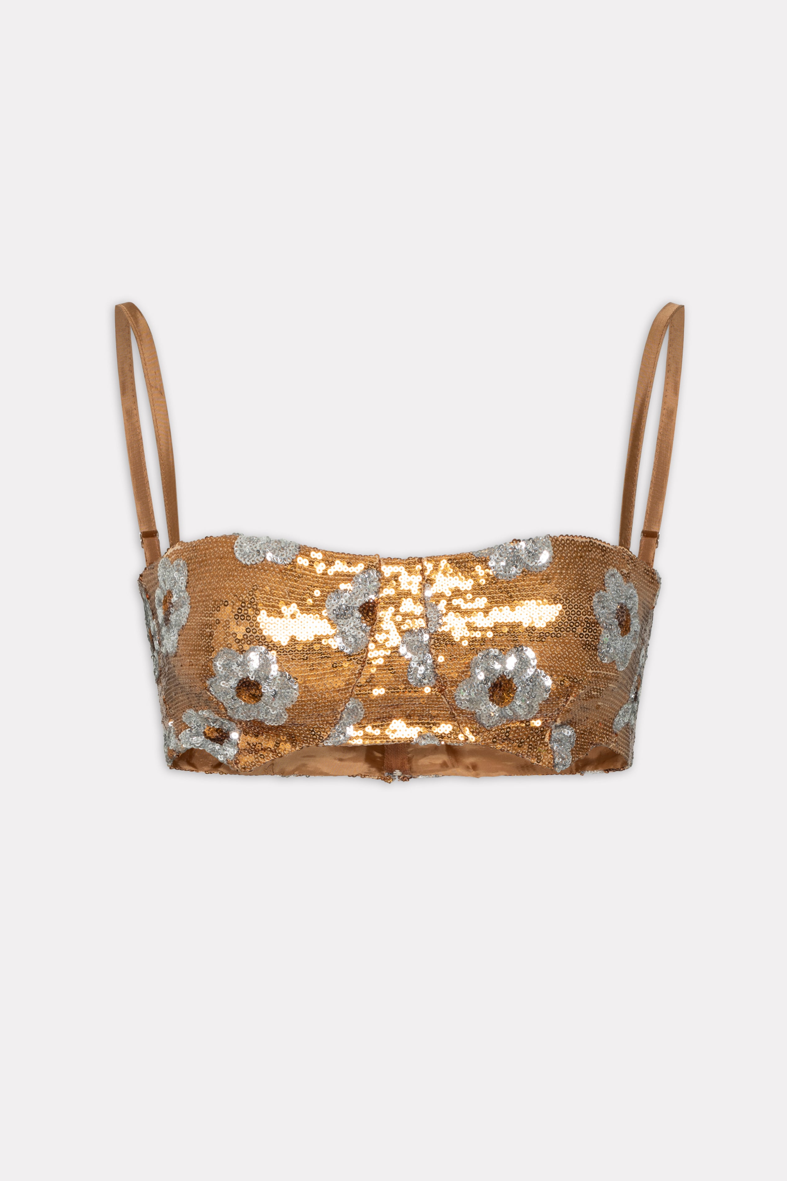 HONEYDEW BRA GOLD