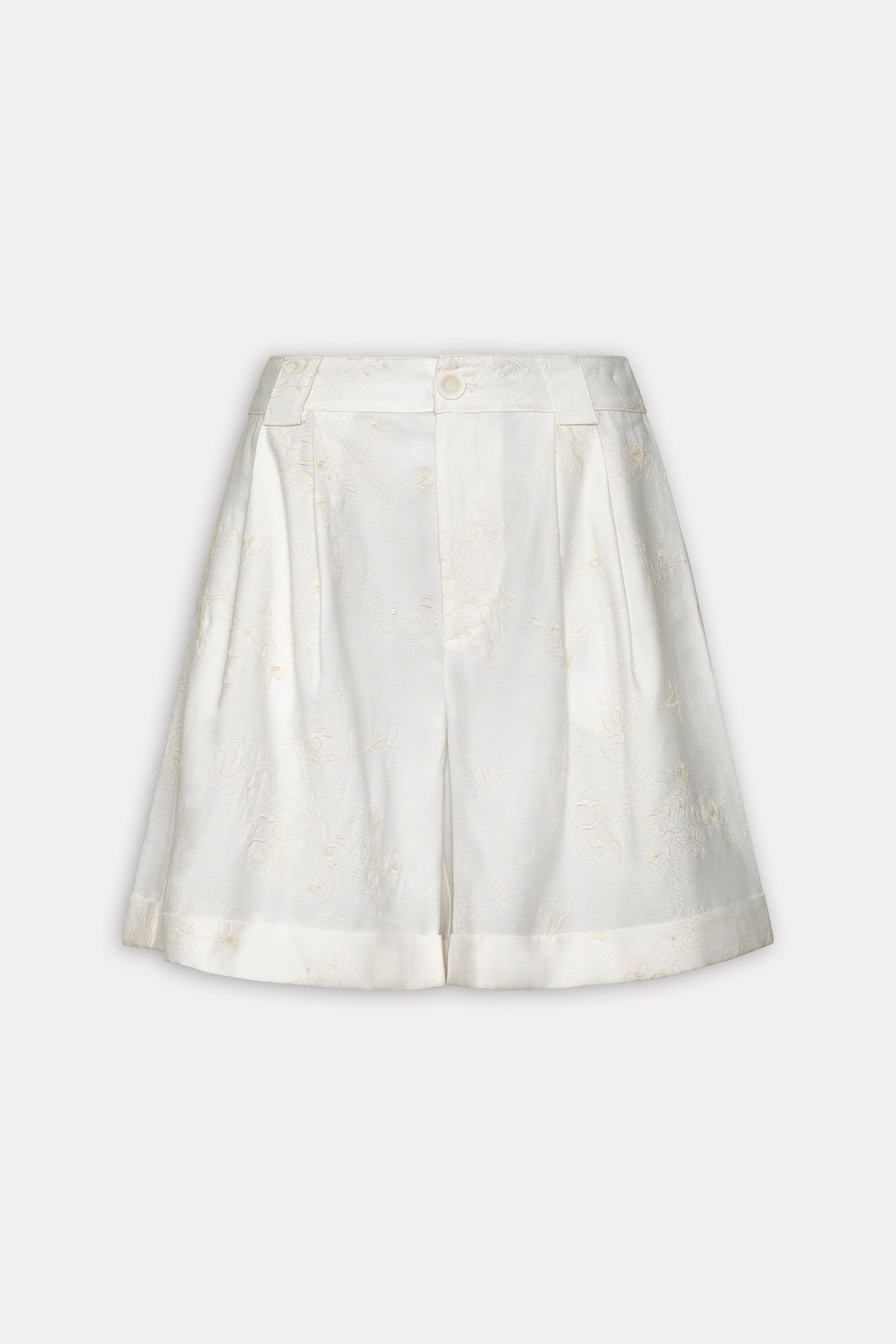 MI LUV YUH SHORTS WHITE