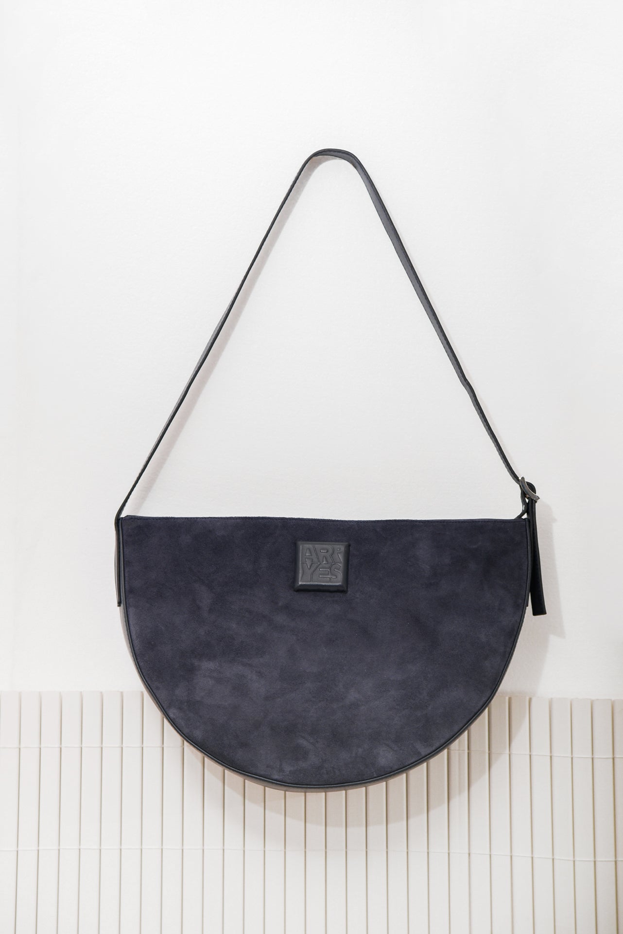ACKEE LEATHER BAG BLUE