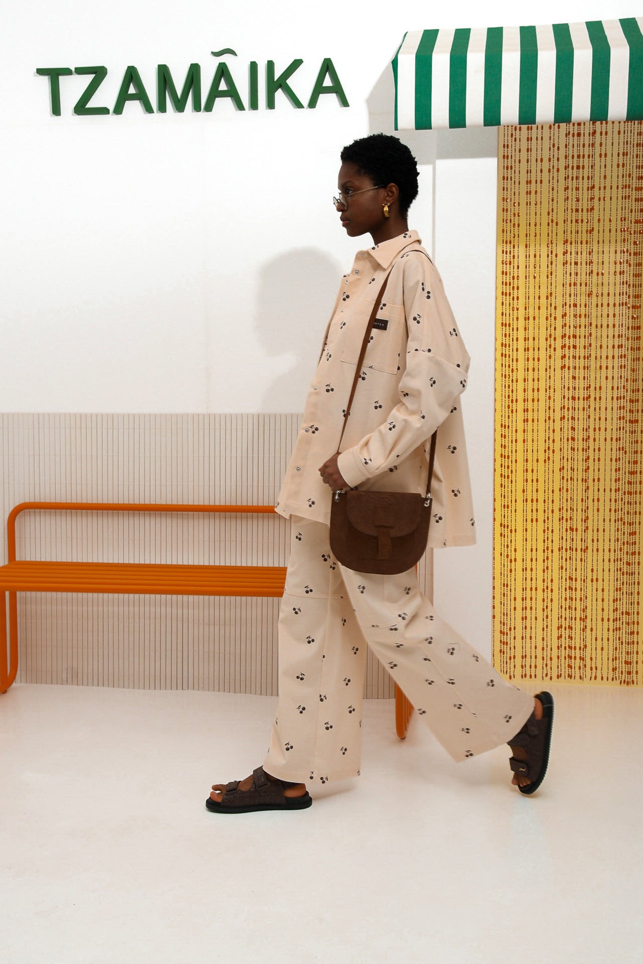 MONTEGO LEATHER BAG BROWN