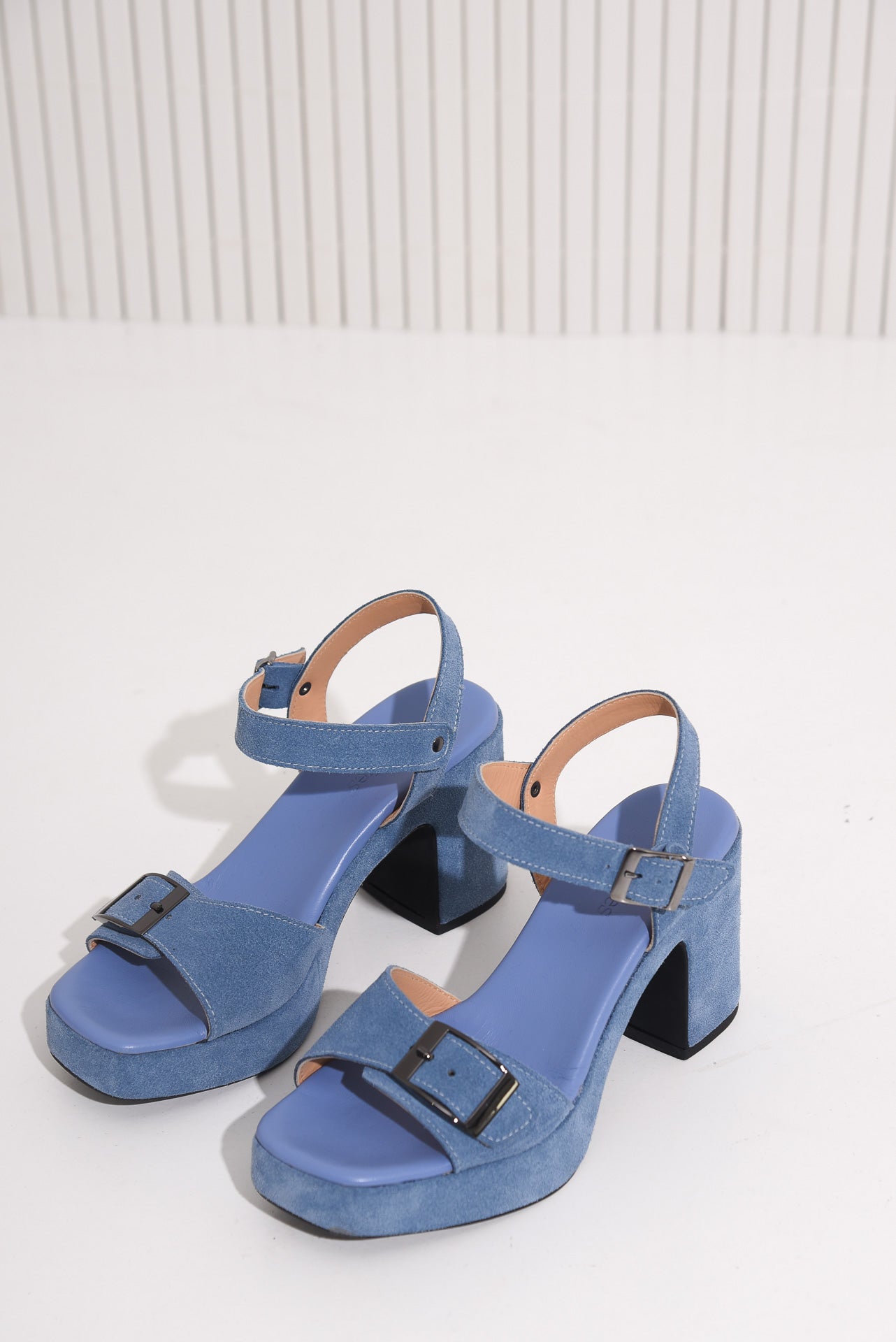 CHIKOO HEELS BLUE