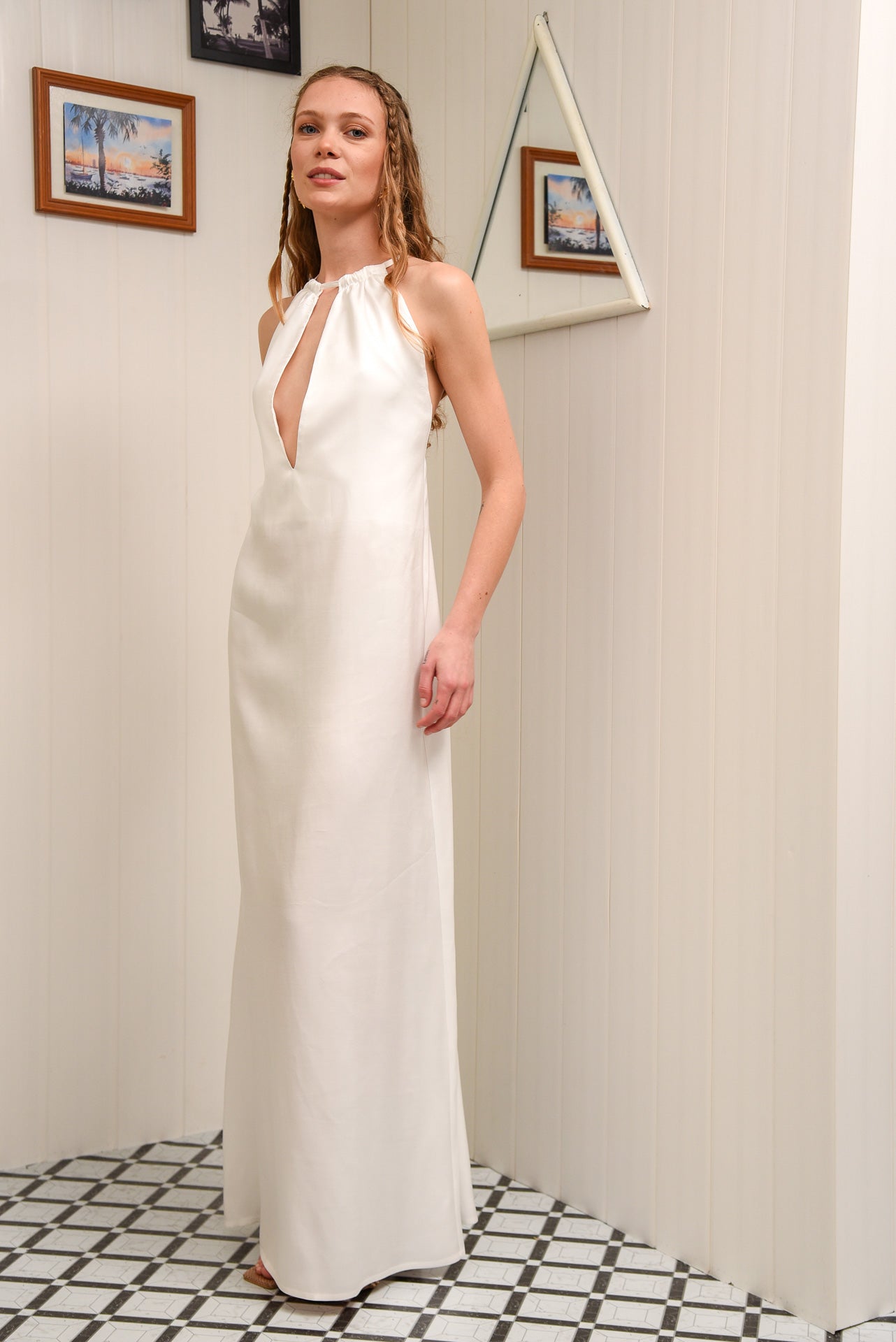 CHUTNEY DRESS WHITE