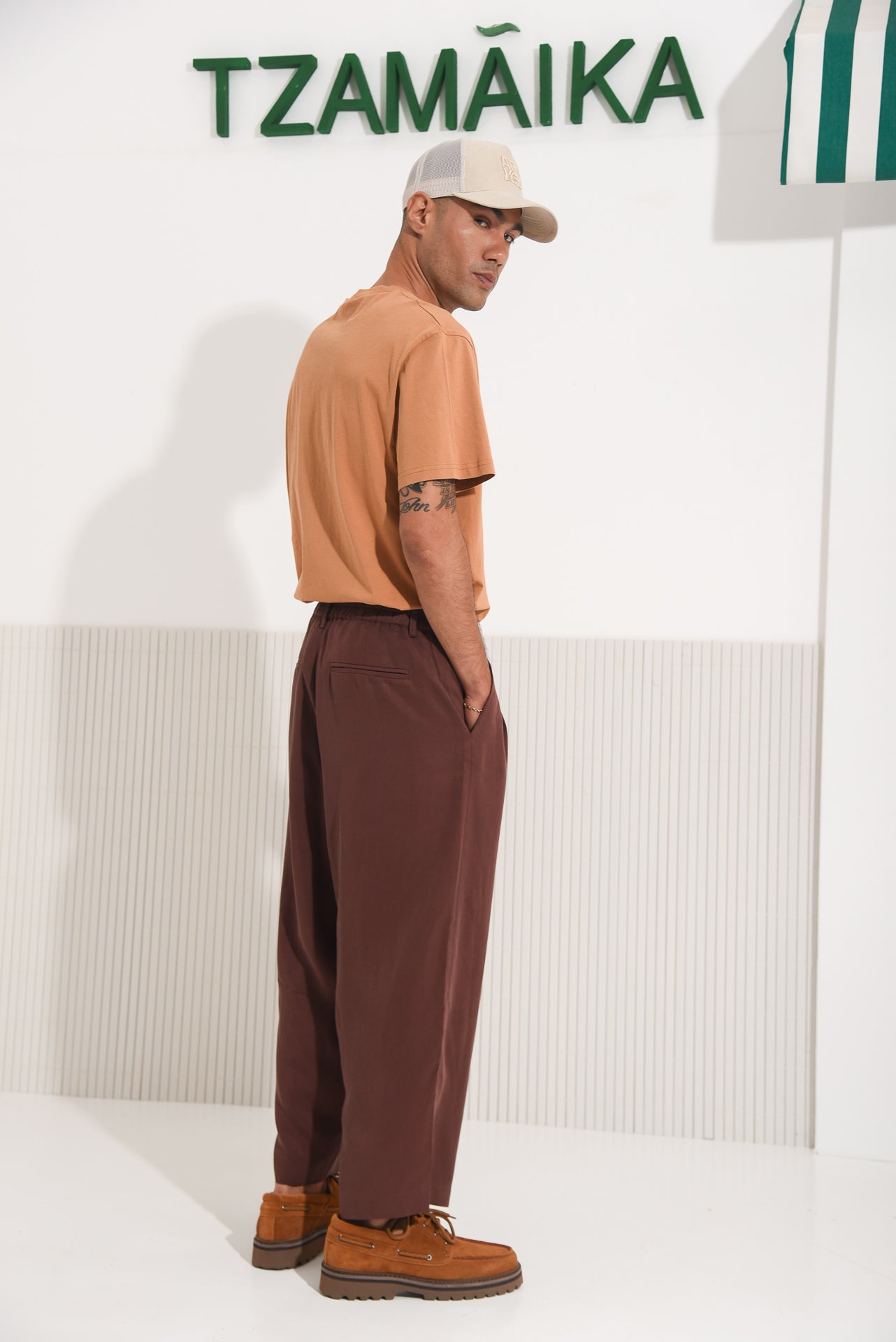 HARMONY MEN PANTS BROWN