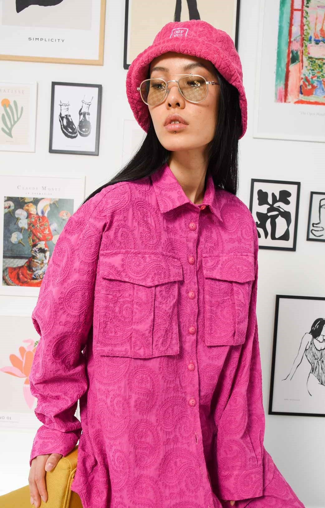 GIRIH JACKET FUCHSIA