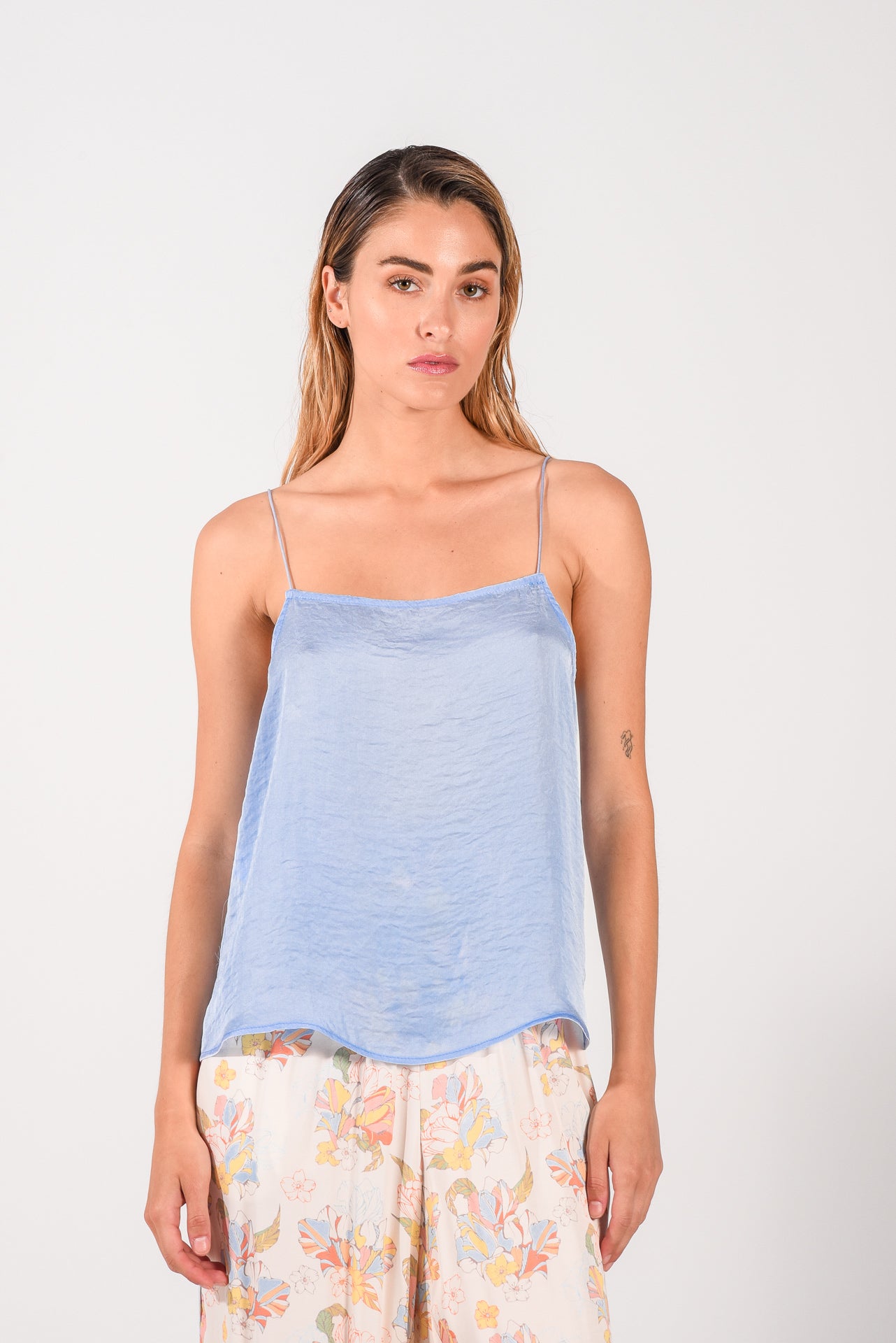 SAMANTHA TOP LIGHT BLUE