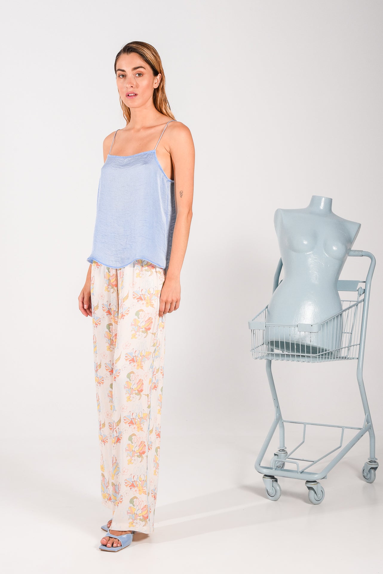 SAMANTHA TOP LIGHT BLUE