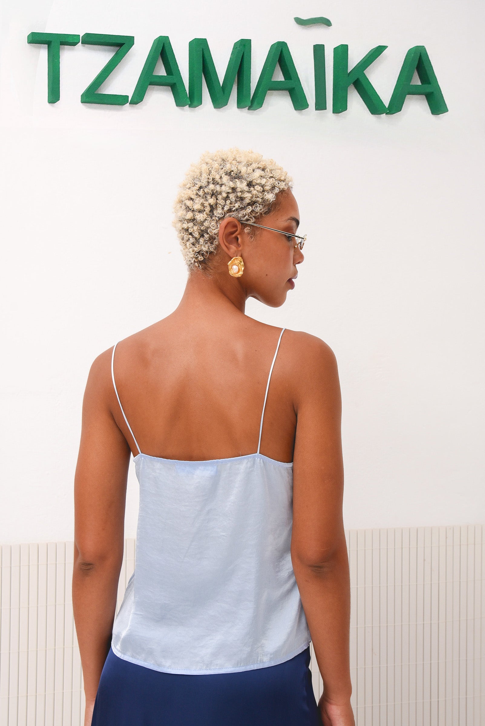 CORAL TOP LIGHT BLUE