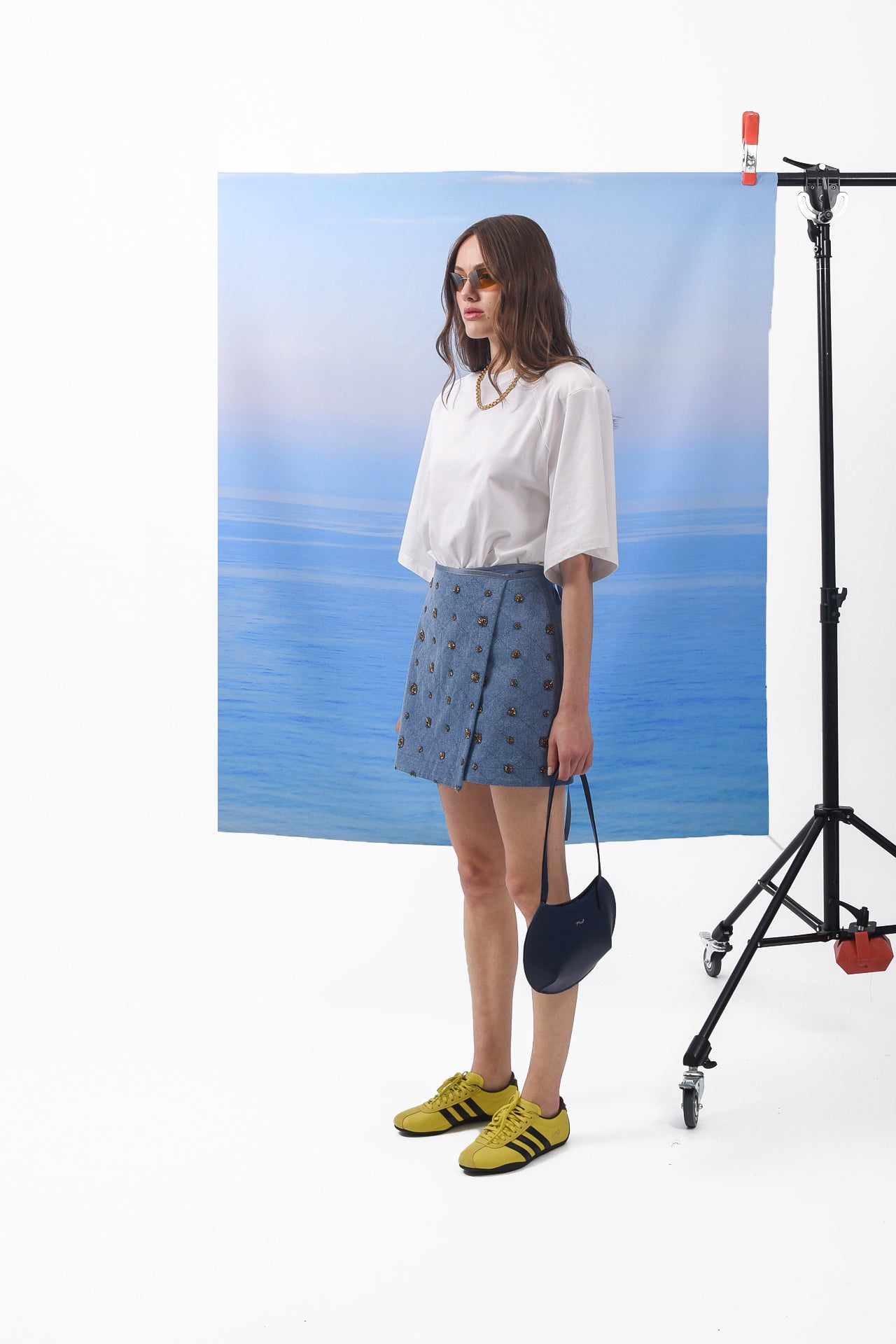 AMBER MINI WRAP SKIRT – arpyes