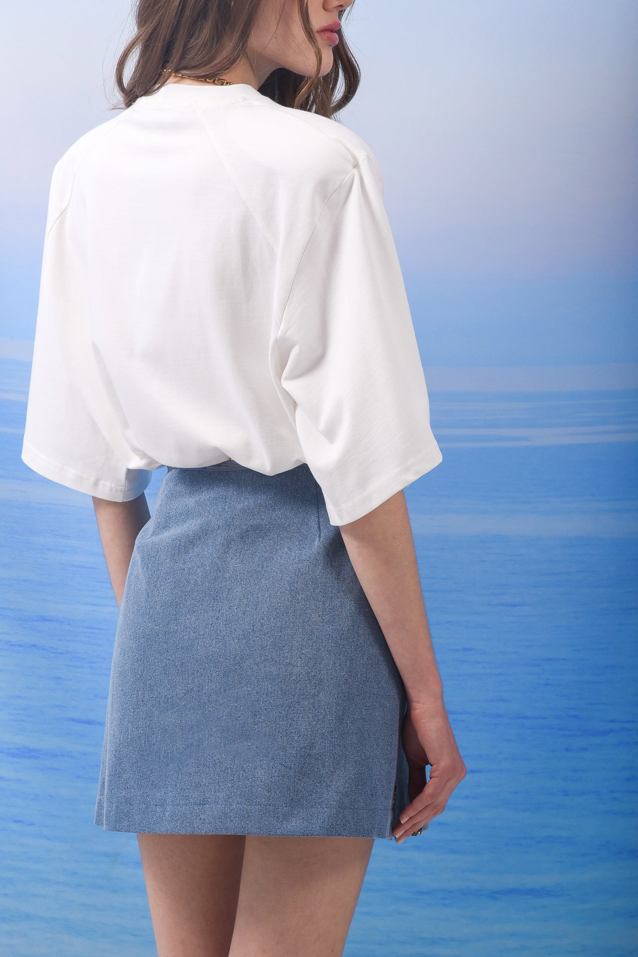 AMBER MINI WRAP SKIRT – arpyes