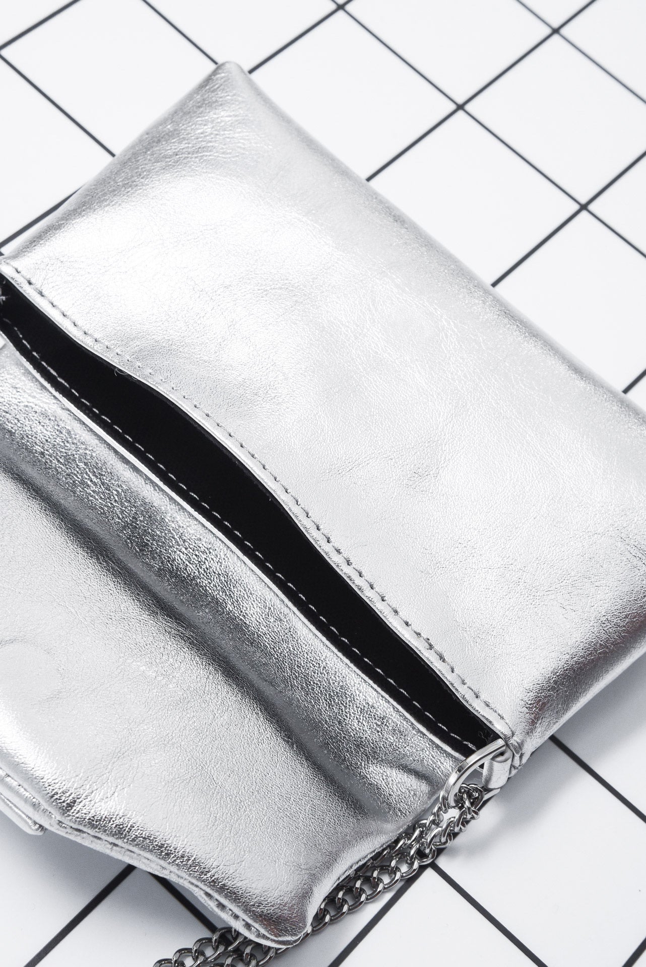 GLAM BAG SILVER