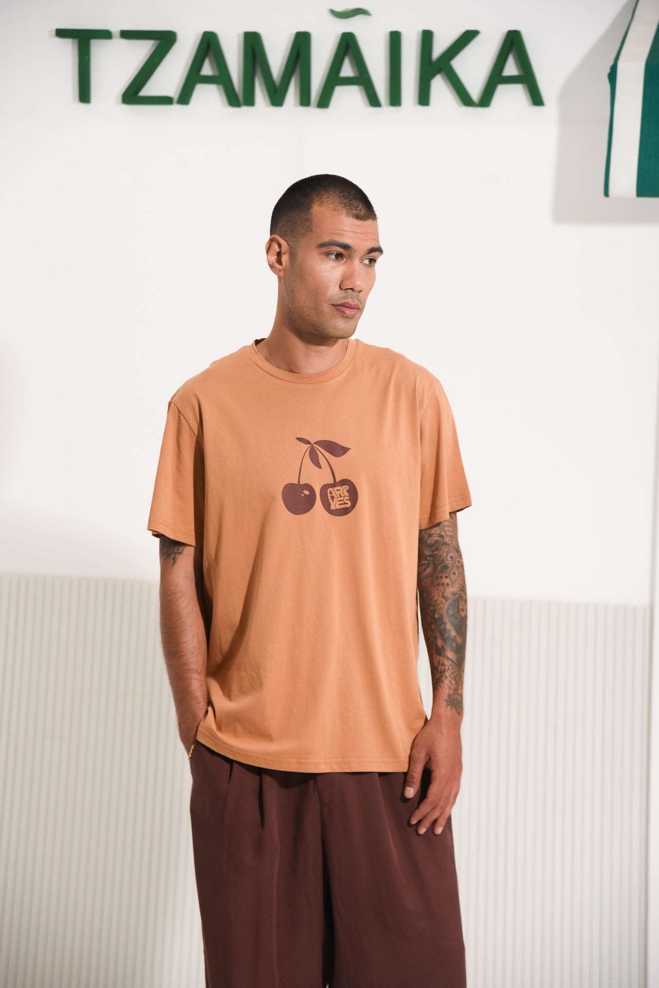 COCOA T-SHIRT CAMEL