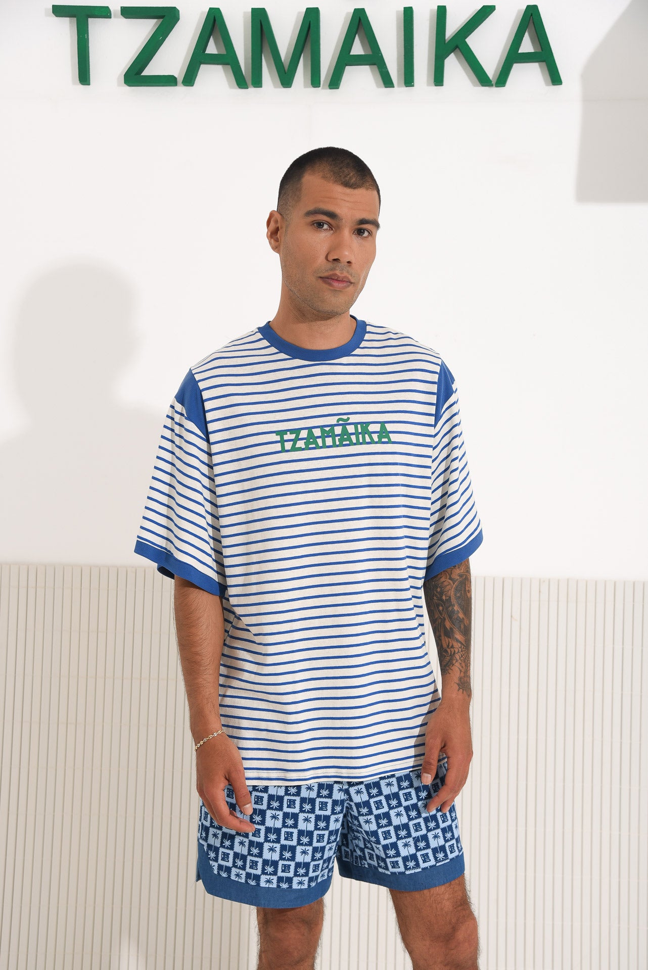 JAMAICA T-SHIRT BLUE