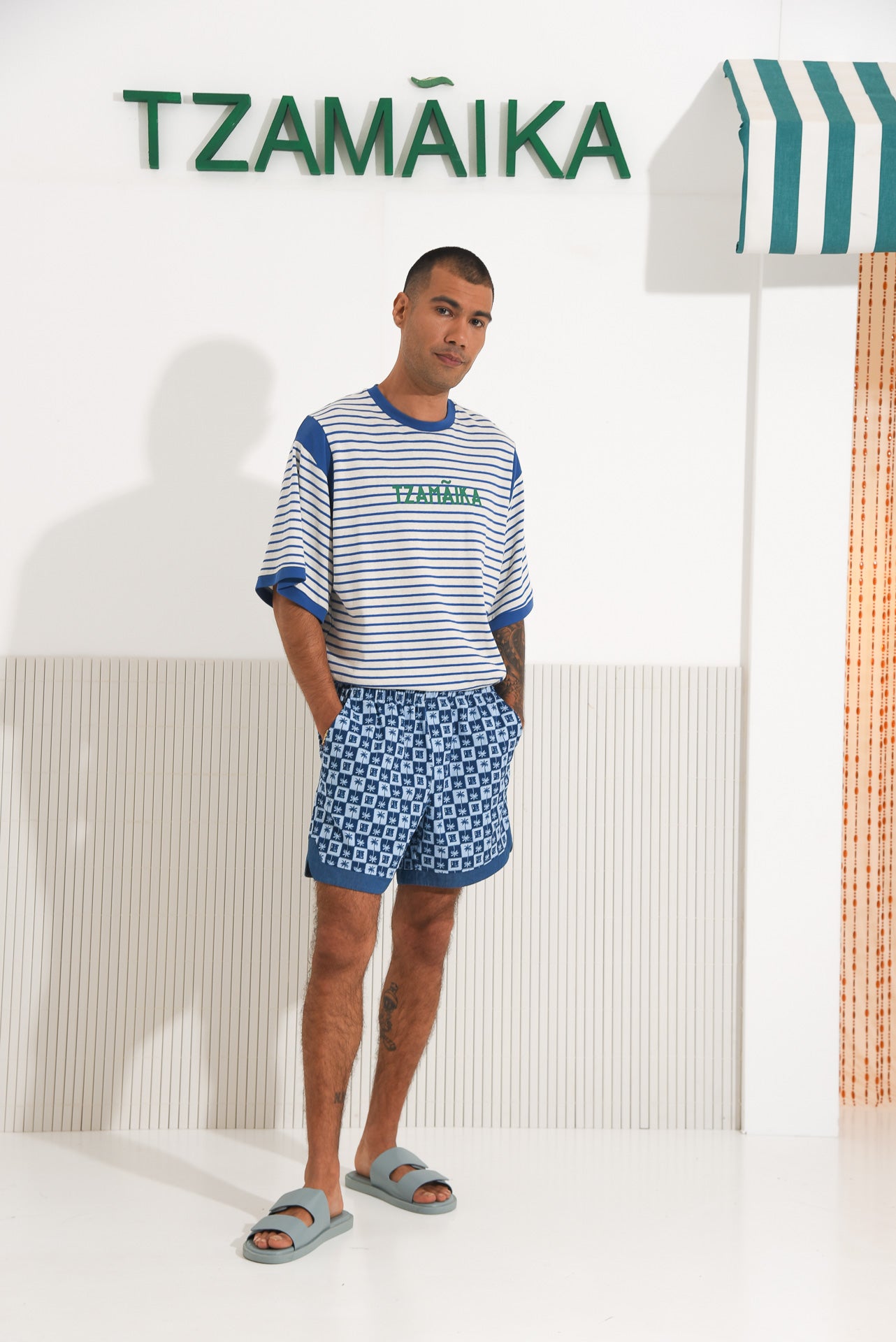 JAMAICA T-SHIRT BLUE