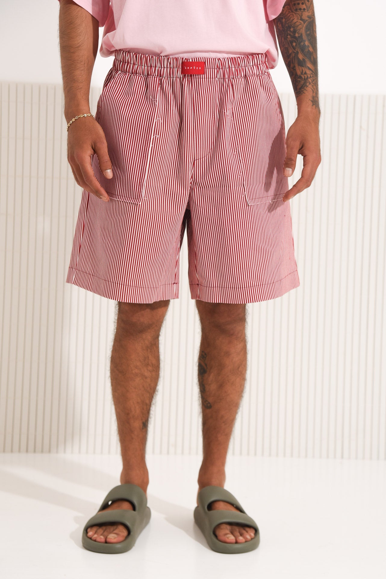 REGGAE SHORTS RED