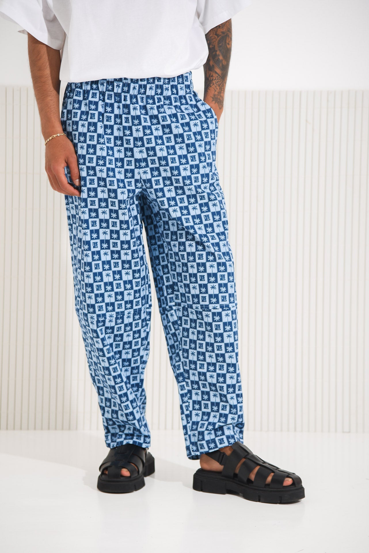 PALM RUM PANTS BLUE