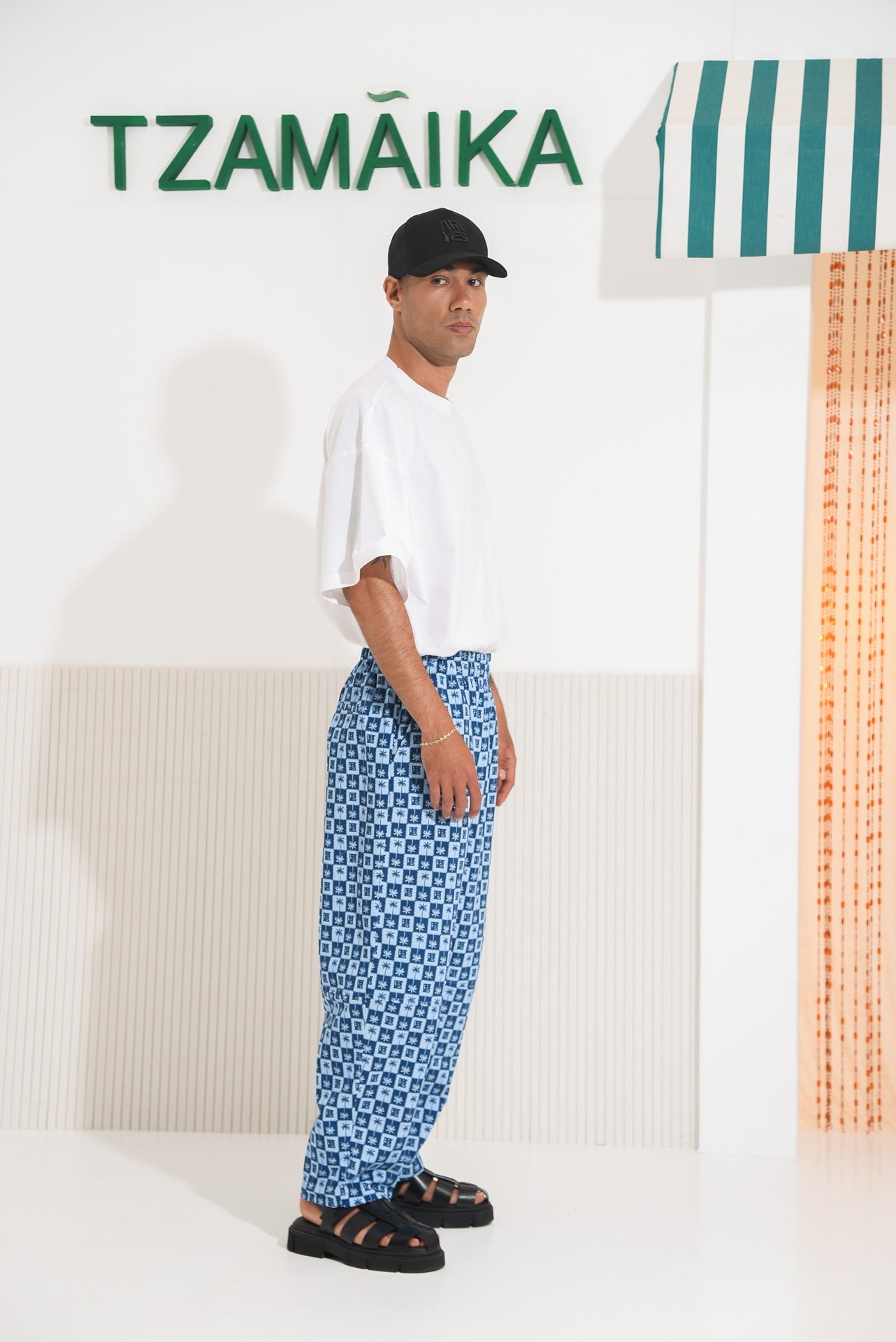 PALM RUM PANTS BLUE