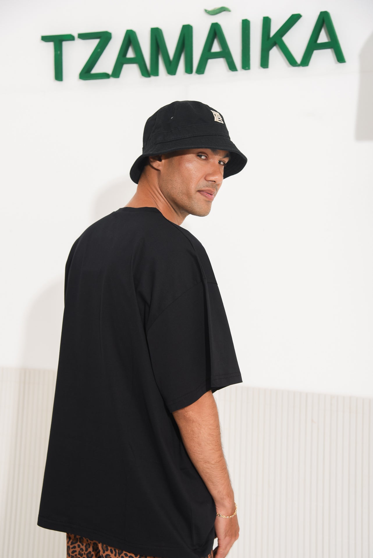LIME T-SHIRT BLACK