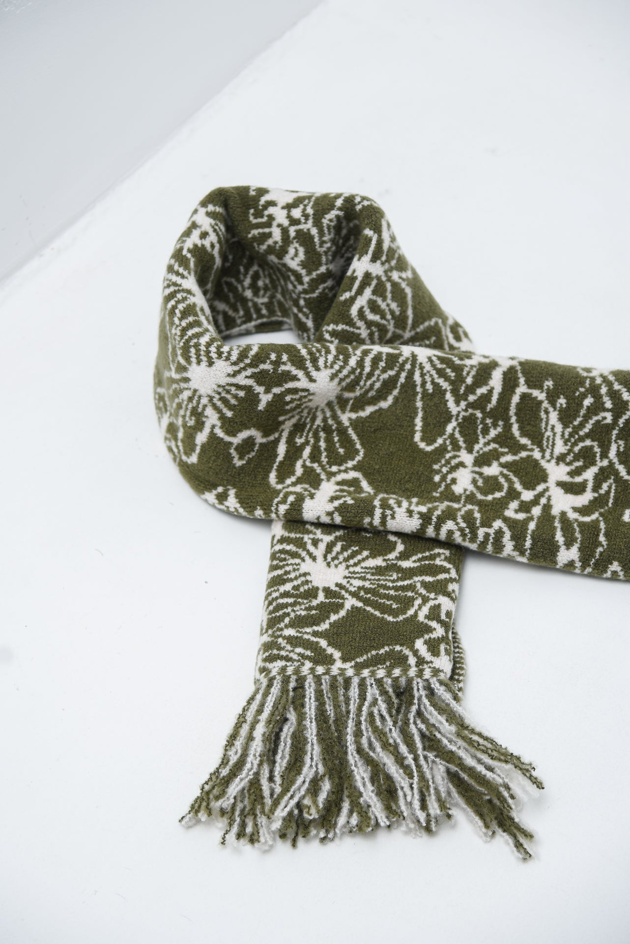 BLOOM SCARF KHAKI