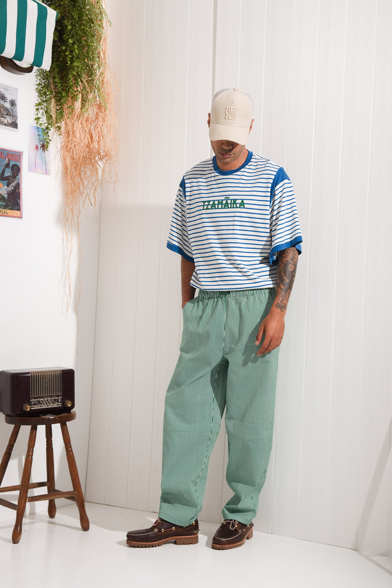 REGGAE PANTS GREEN