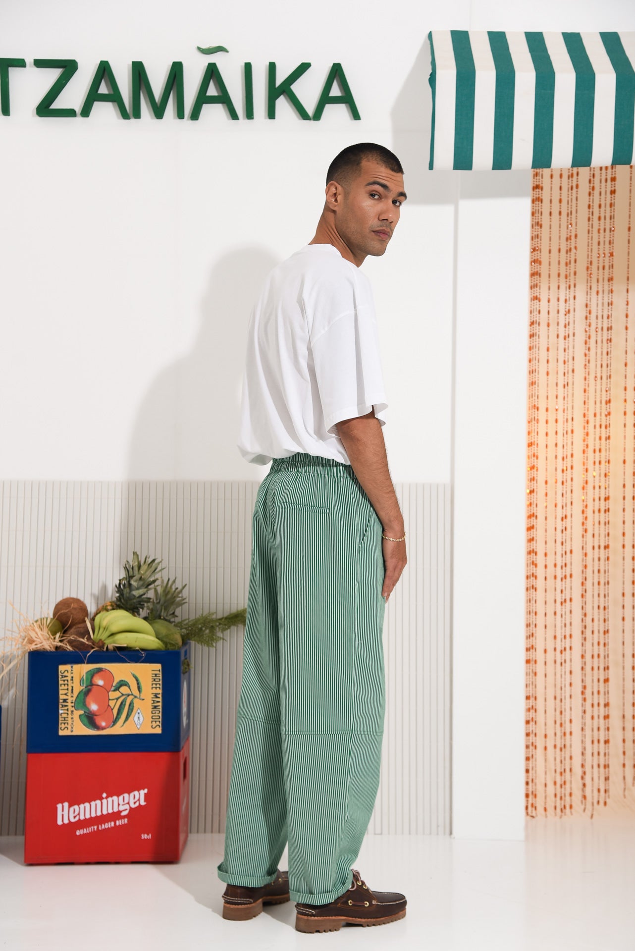 REGGAE PANTS GREEN