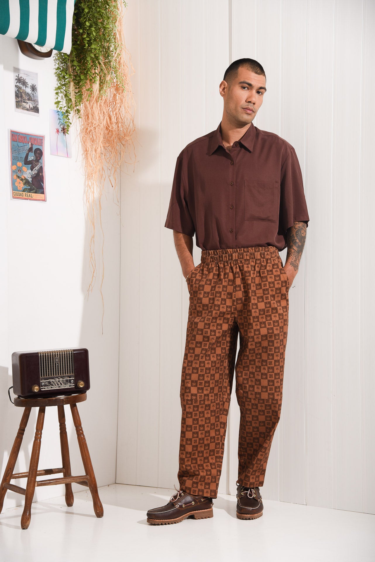 HARMONY SHIRT BROWN