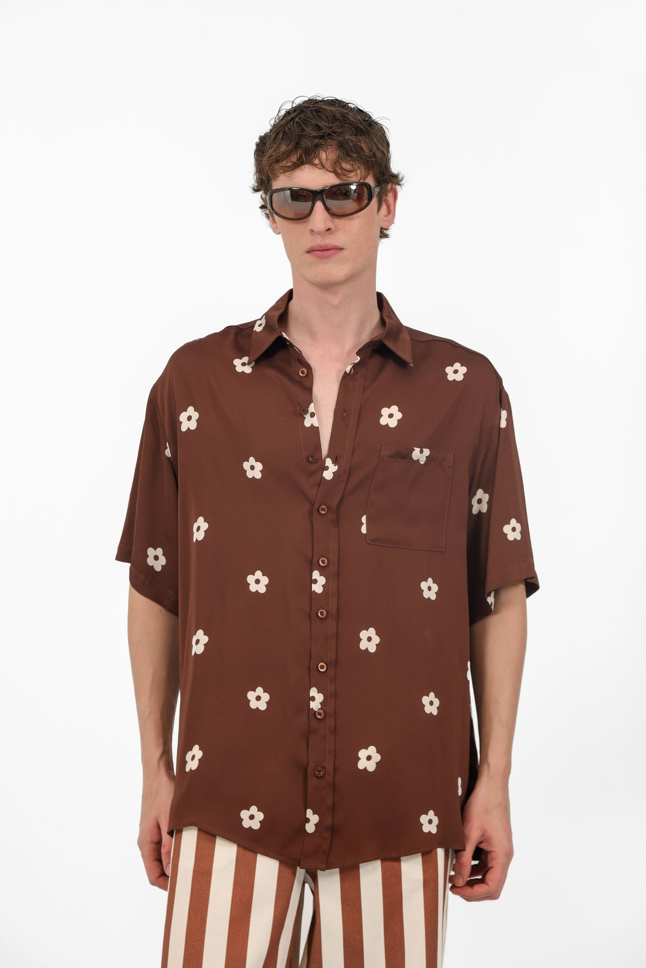 DAISY SHIRT シャツ DAISY SHIRT BROWN – arpyes