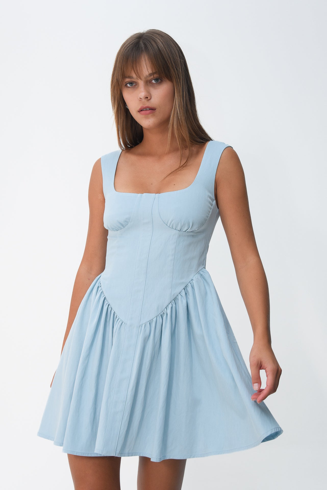 LIZZIE DRESS LIGHT BLUE