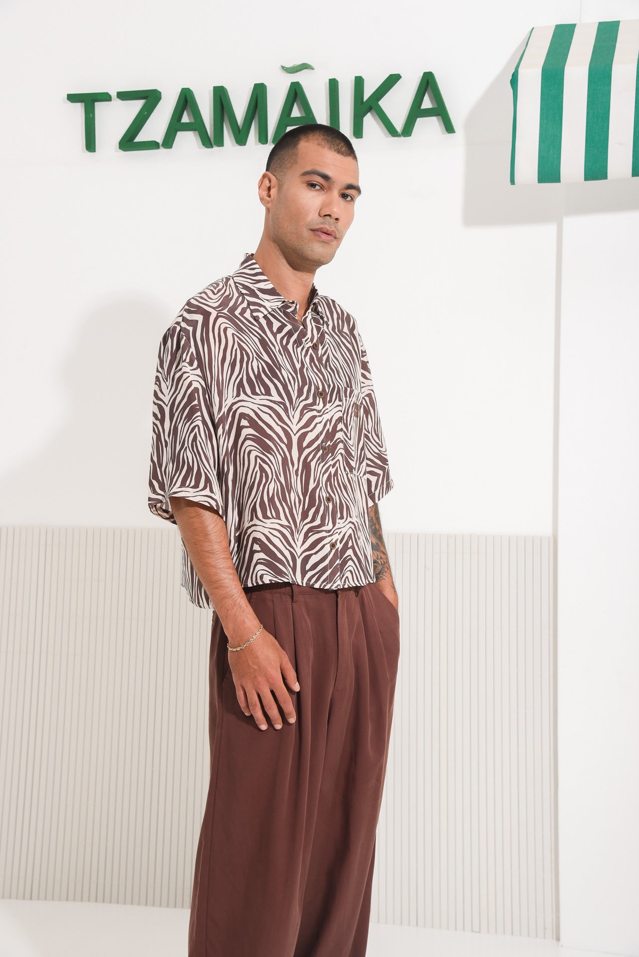 HARMONY MEN PANTS BROWN
