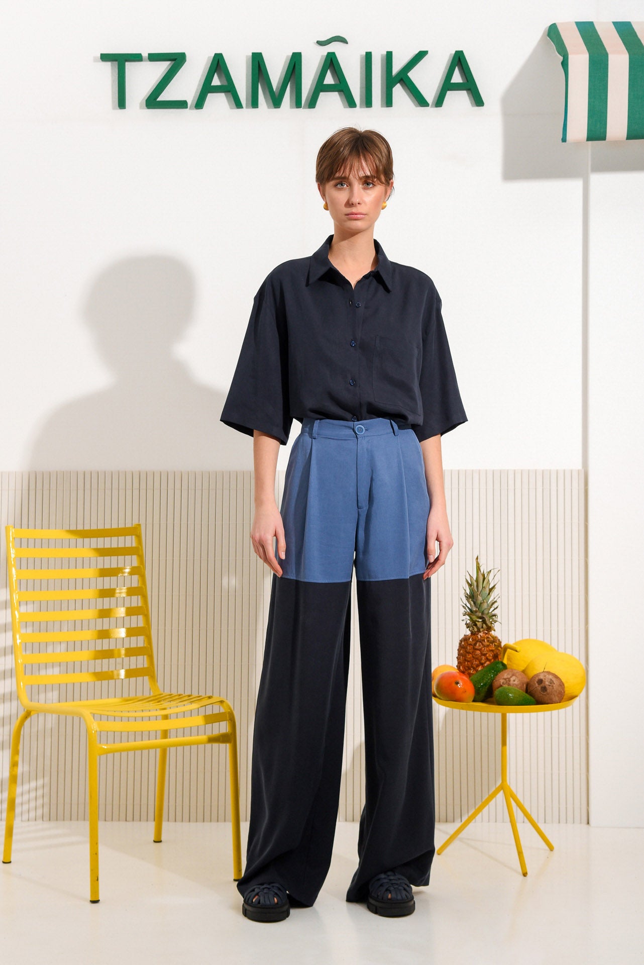 HARMONY PANTS BLUE
