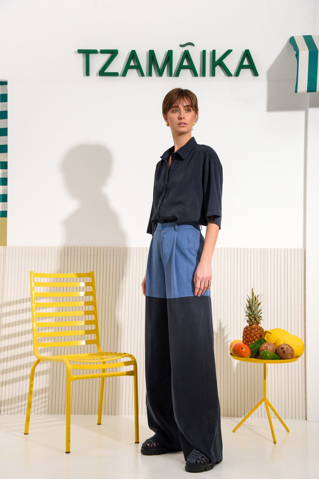 HARMONY PANTS BLUE