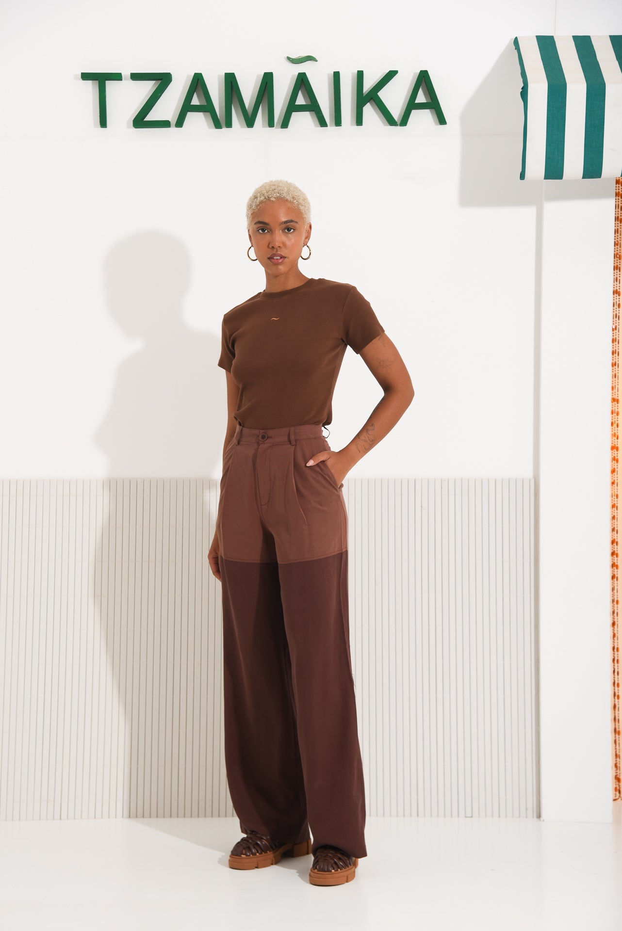 HARMONY PANTS BROWN