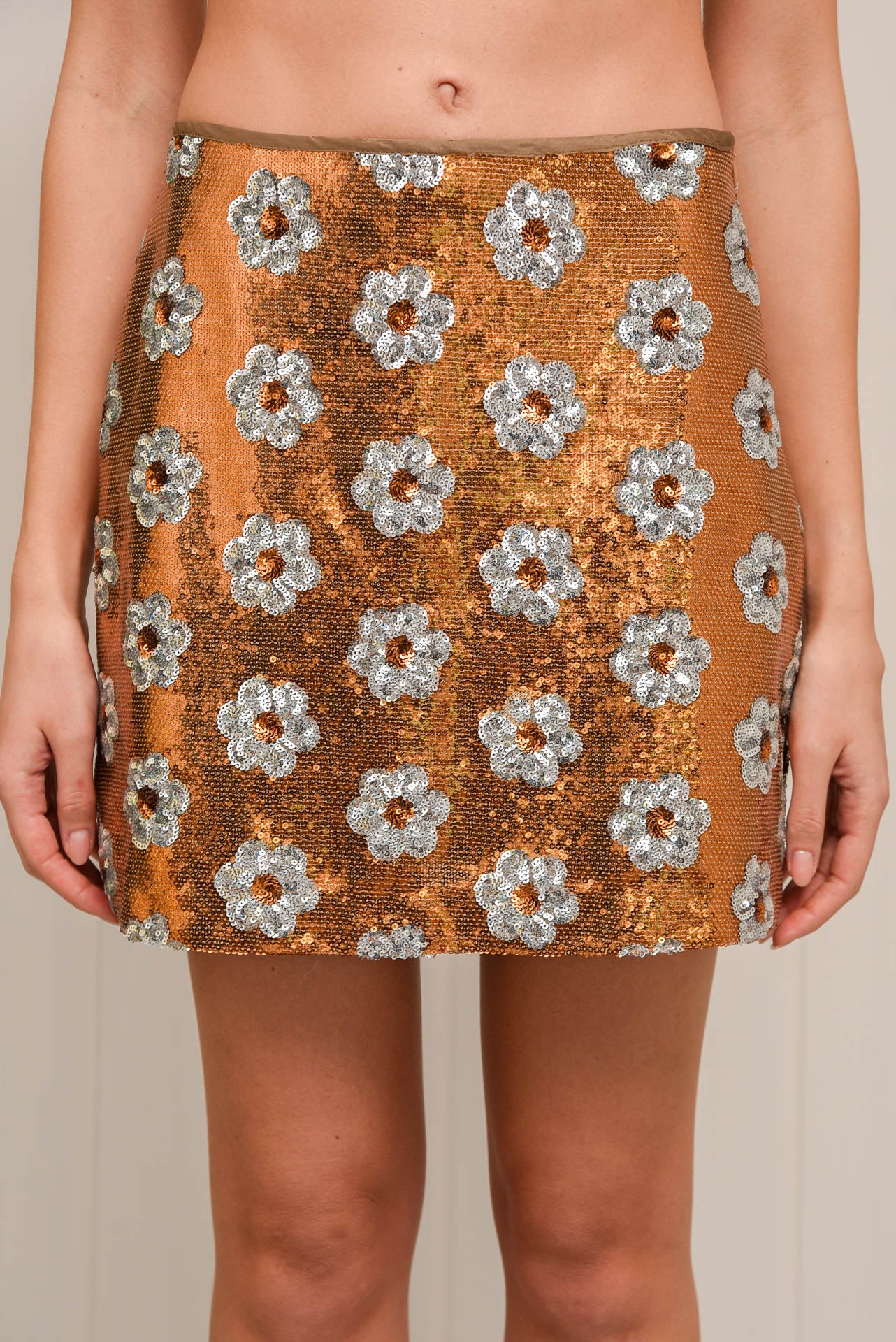 HONEYDEW SKIRT GOLD