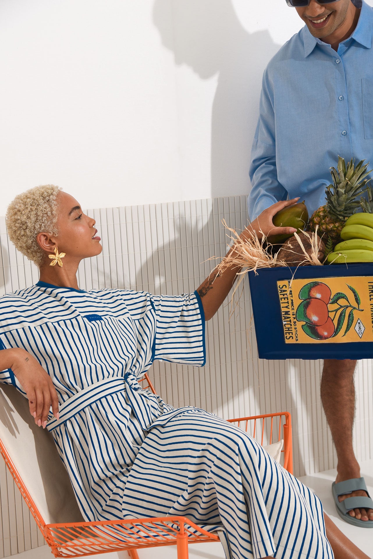 JAMAICA DRESS BLUE