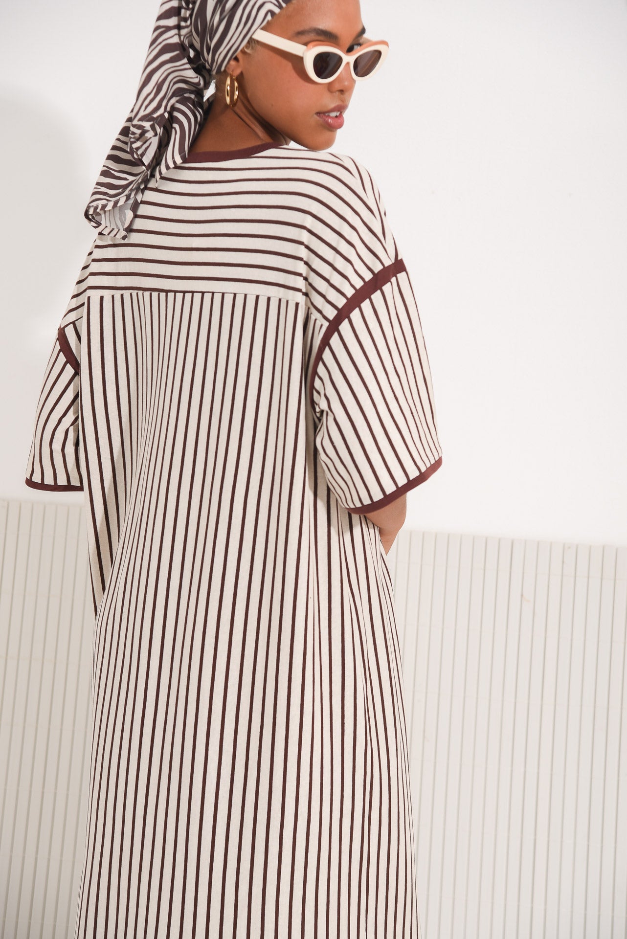 JAMAICA DRESS BROWN