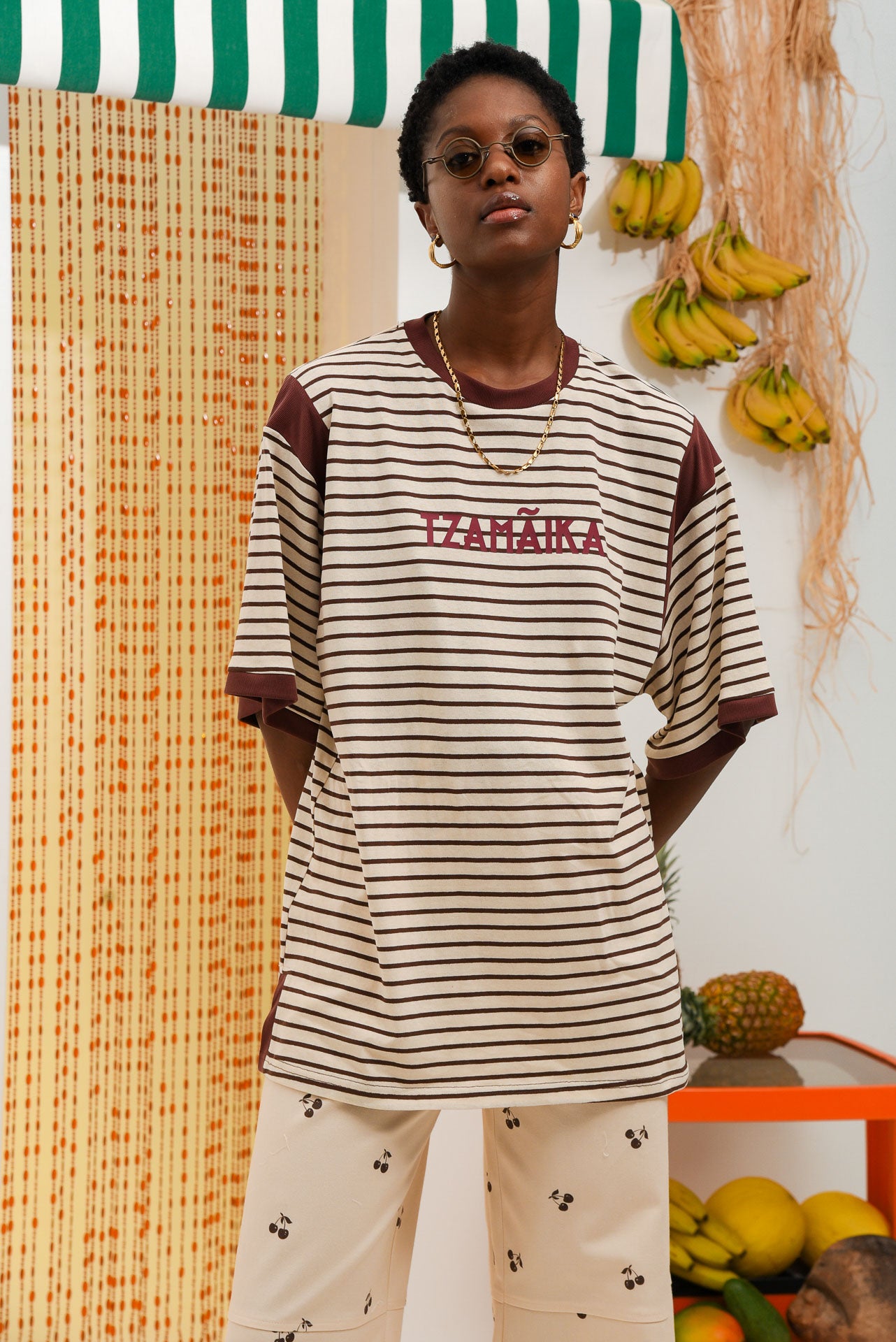 JAMAICA T-SHIRT BROWN