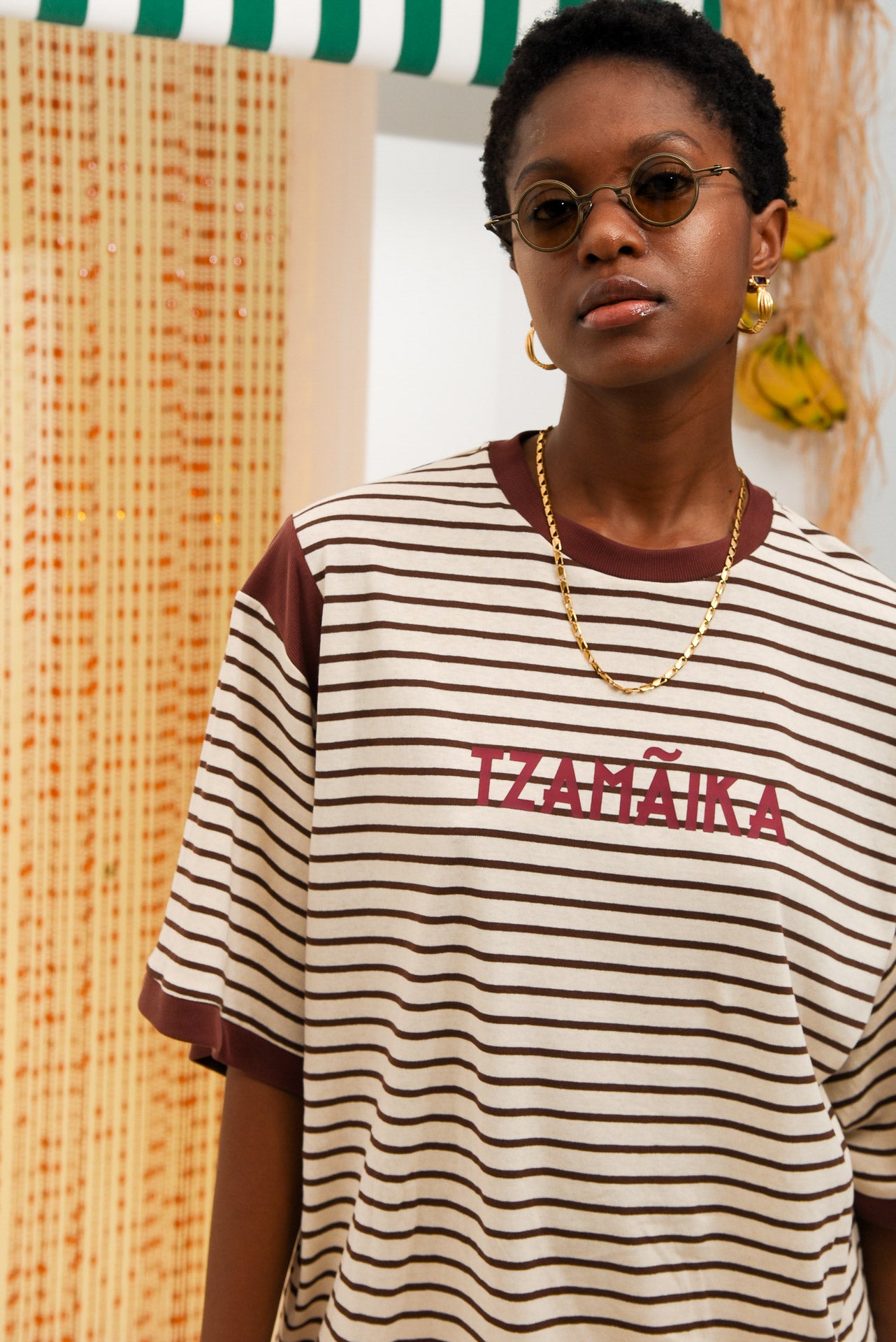 JAMAICA T-SHIRT BROWN