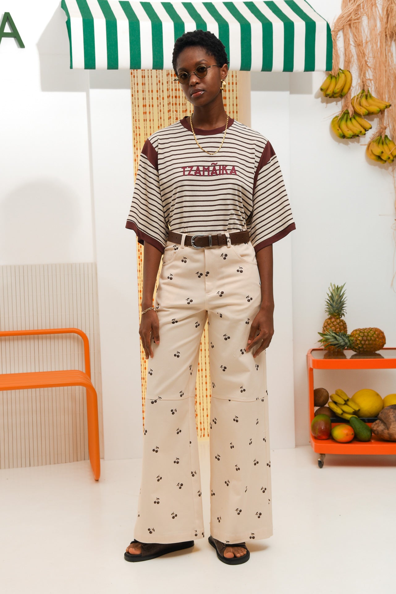 JAMAICA T-SHIRT BROWN