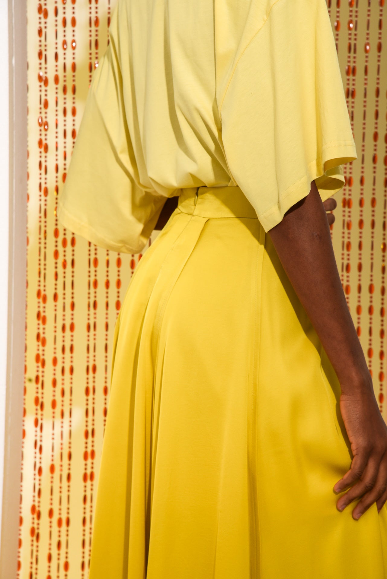 MELON SKIRT YELLOW