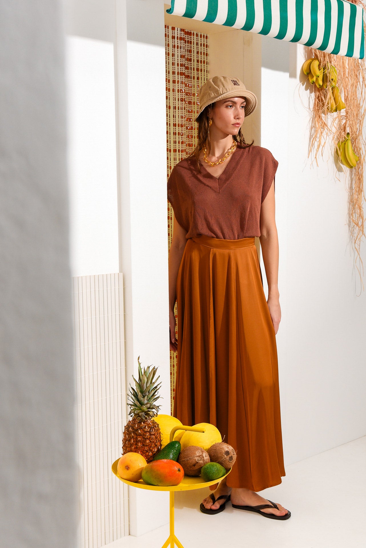 MENTO VEST BROWN