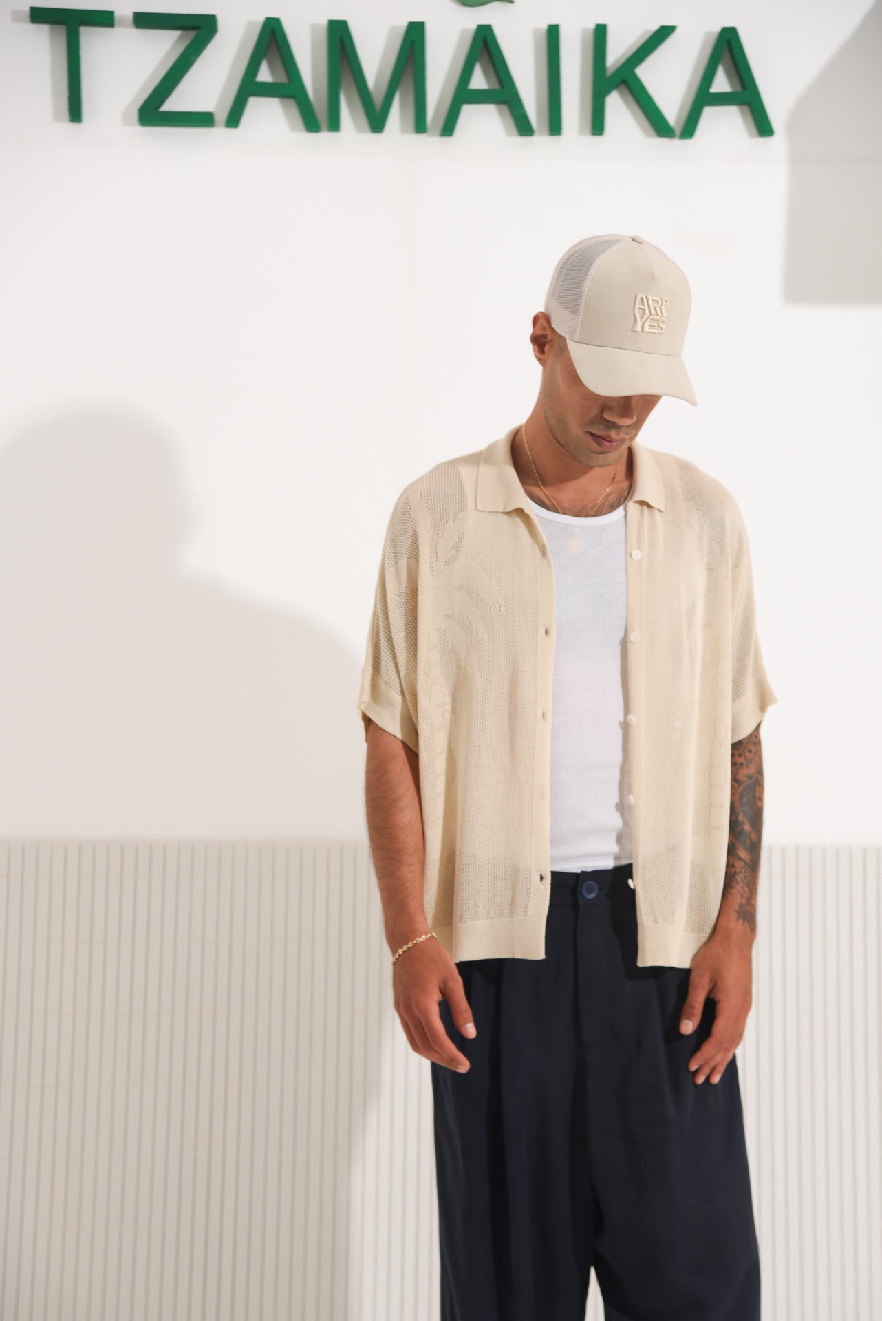 MENTO SHIRT BEIGE