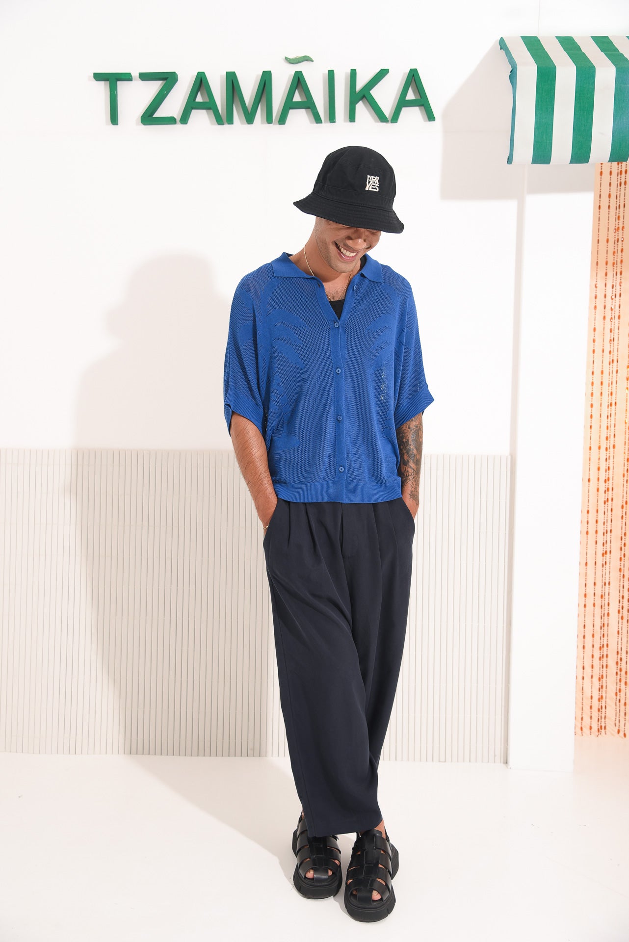 HARMONY MEN PANTS BLUE