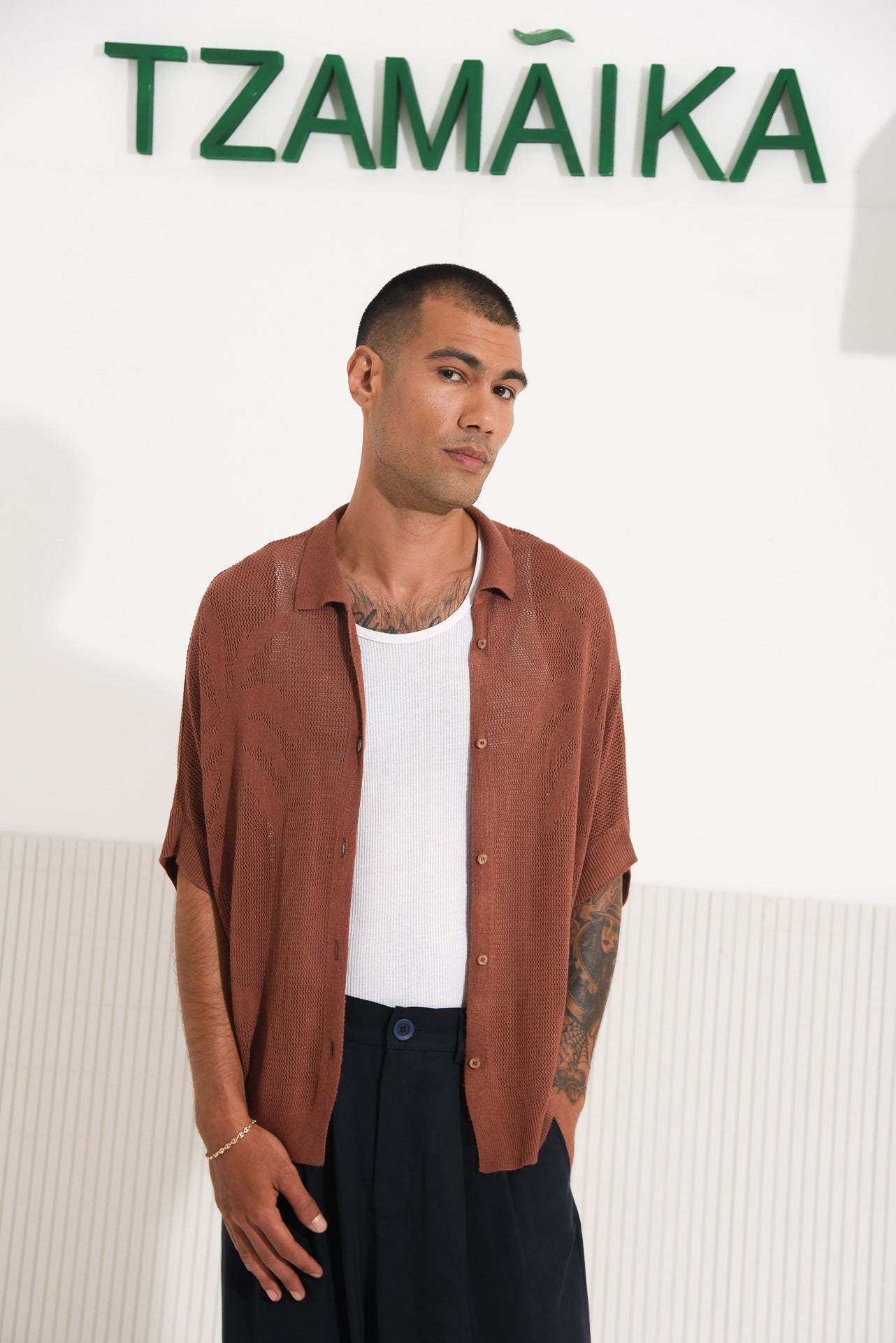MENTO SHIRT BROWN
