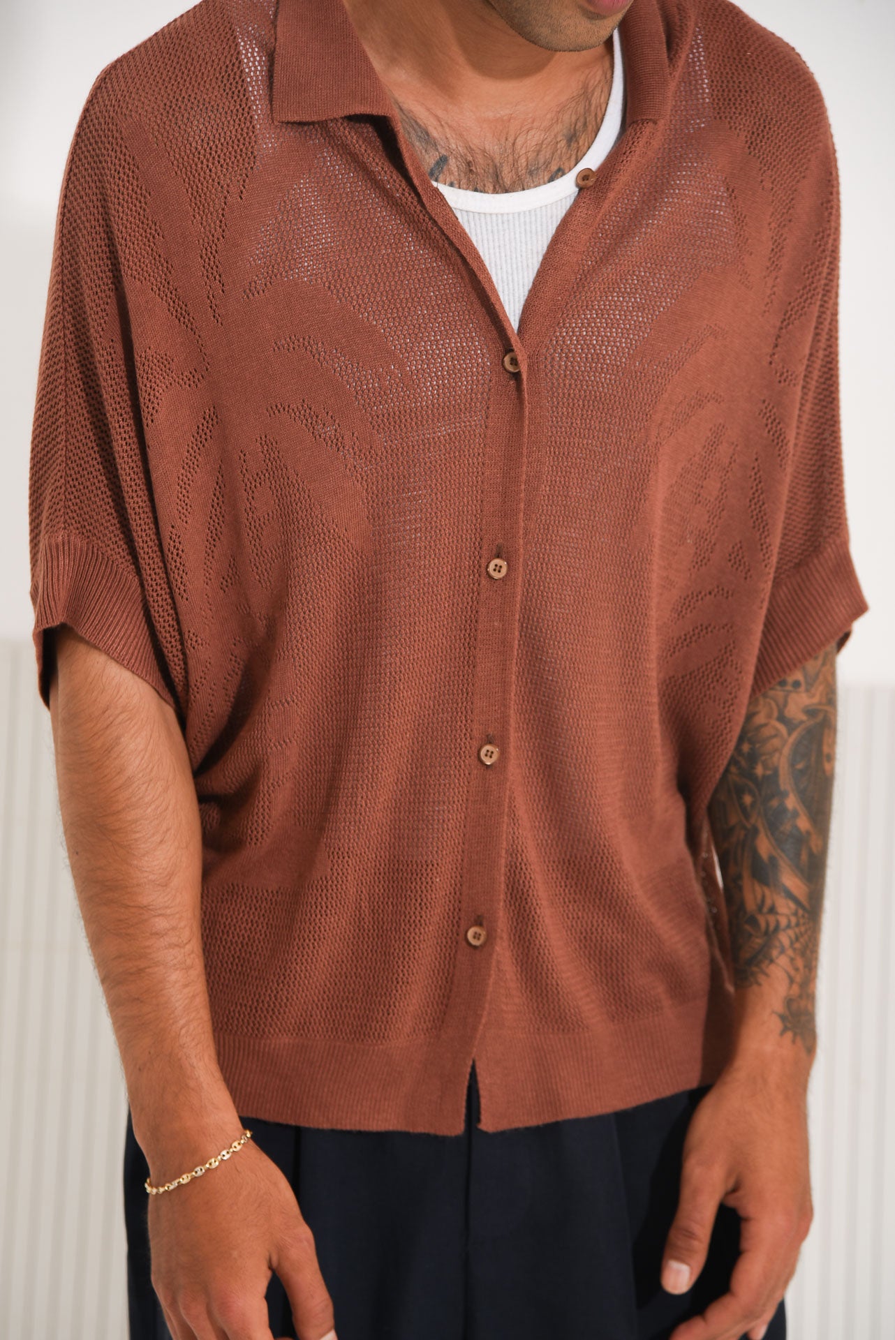 MENTO SHIRT BROWN