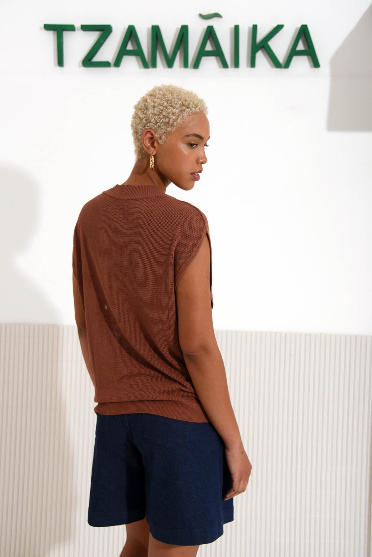 MENTO VEST BROWN