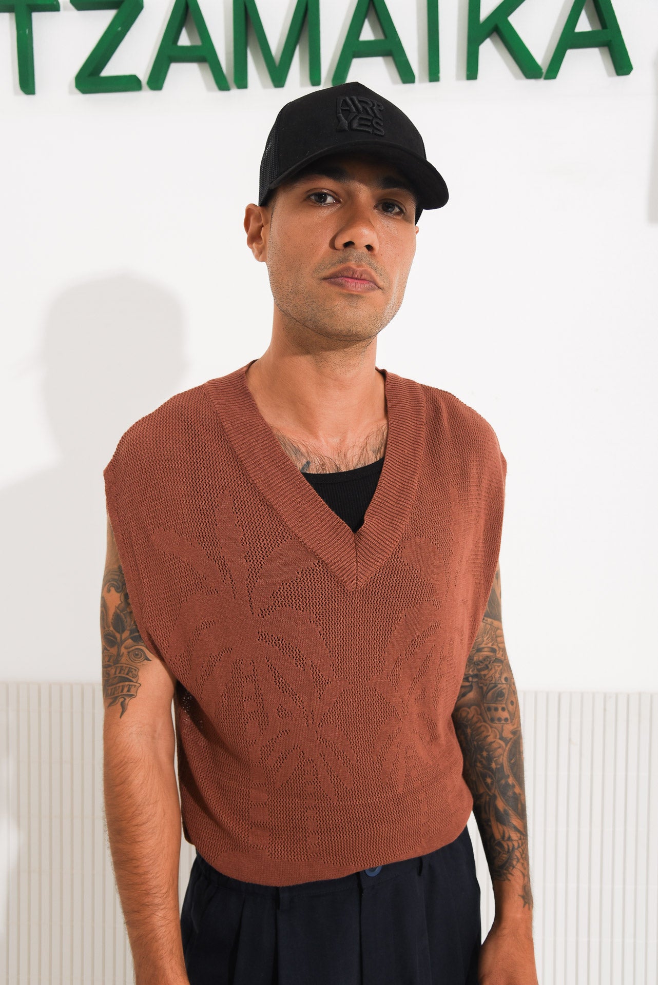 MENTO VEST BROWN