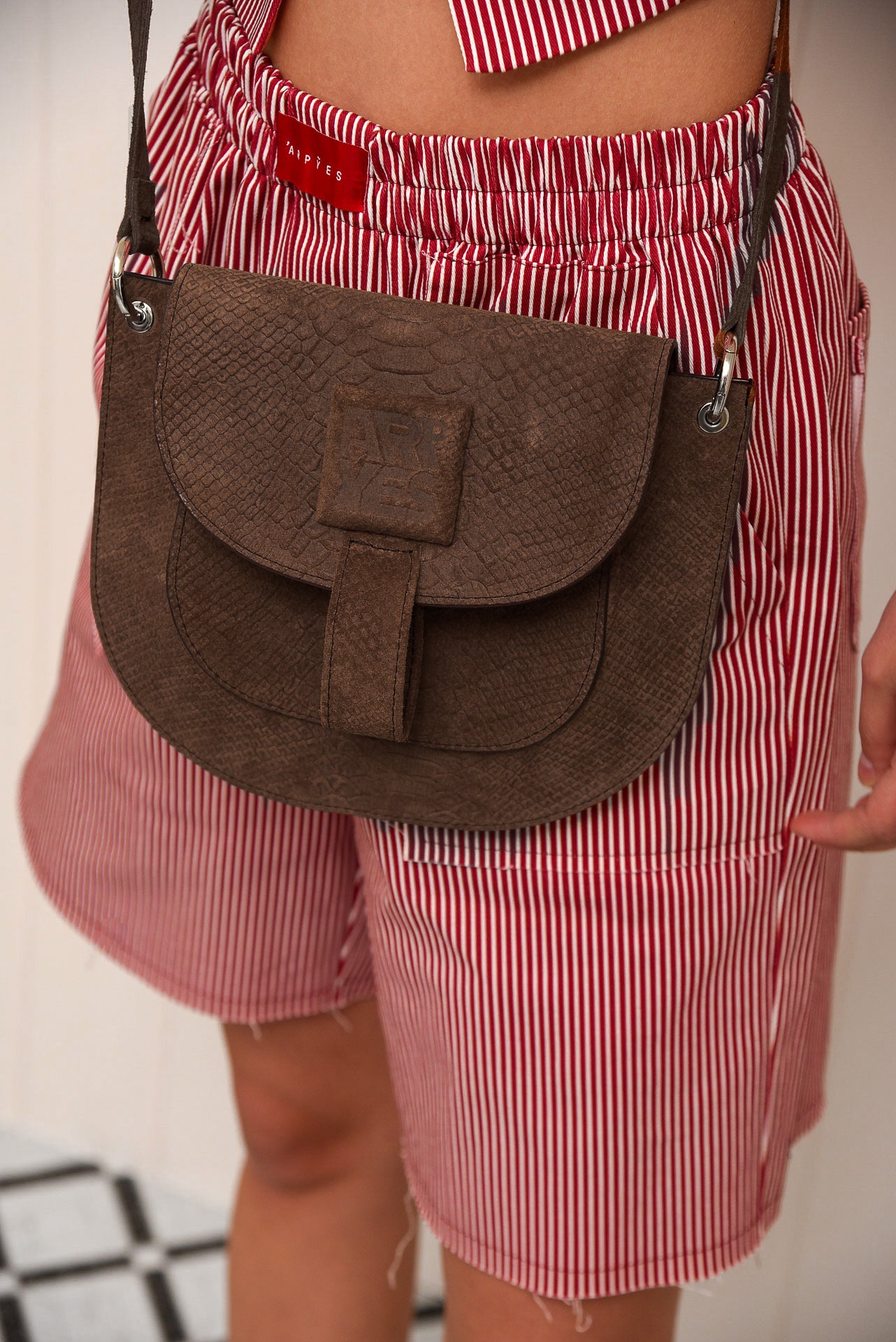 MONTEGO LEATHER BAG BROWN