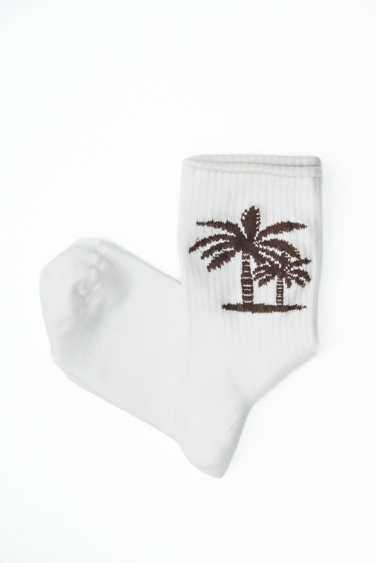 PALM RUM SOCKS BROWN